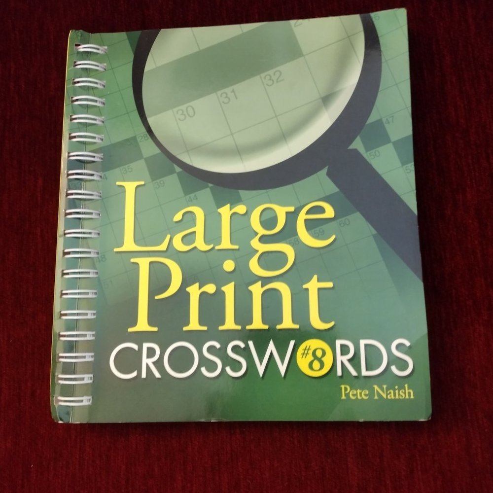 Large Print Crosswords NEW